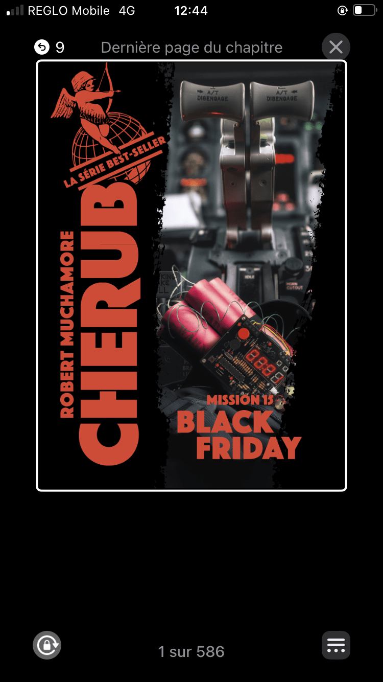 Couverture de Black Friday (Cherub tome 15) de Robert Muchamore (ebook).