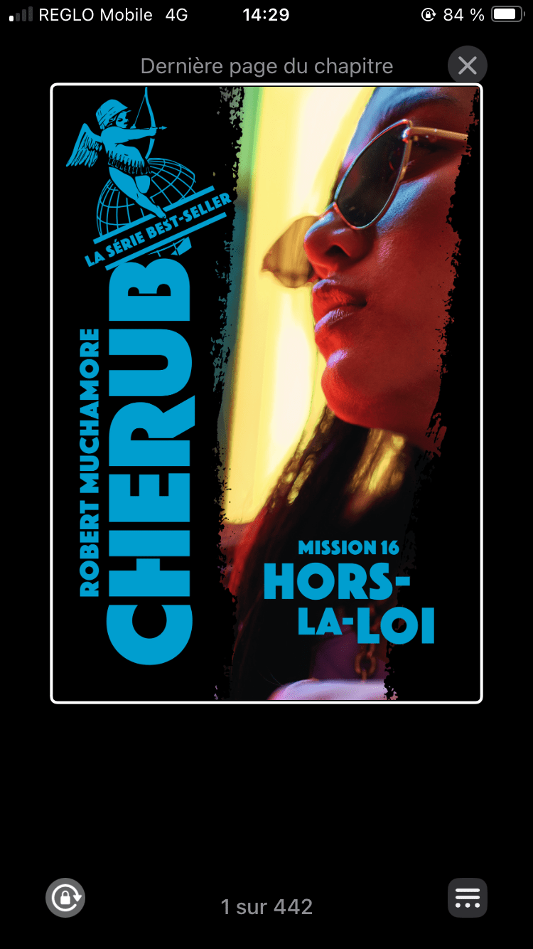 Couverture (ebook) de Hors-la-loi (Cherub tome 16) de Robert Muchamore.